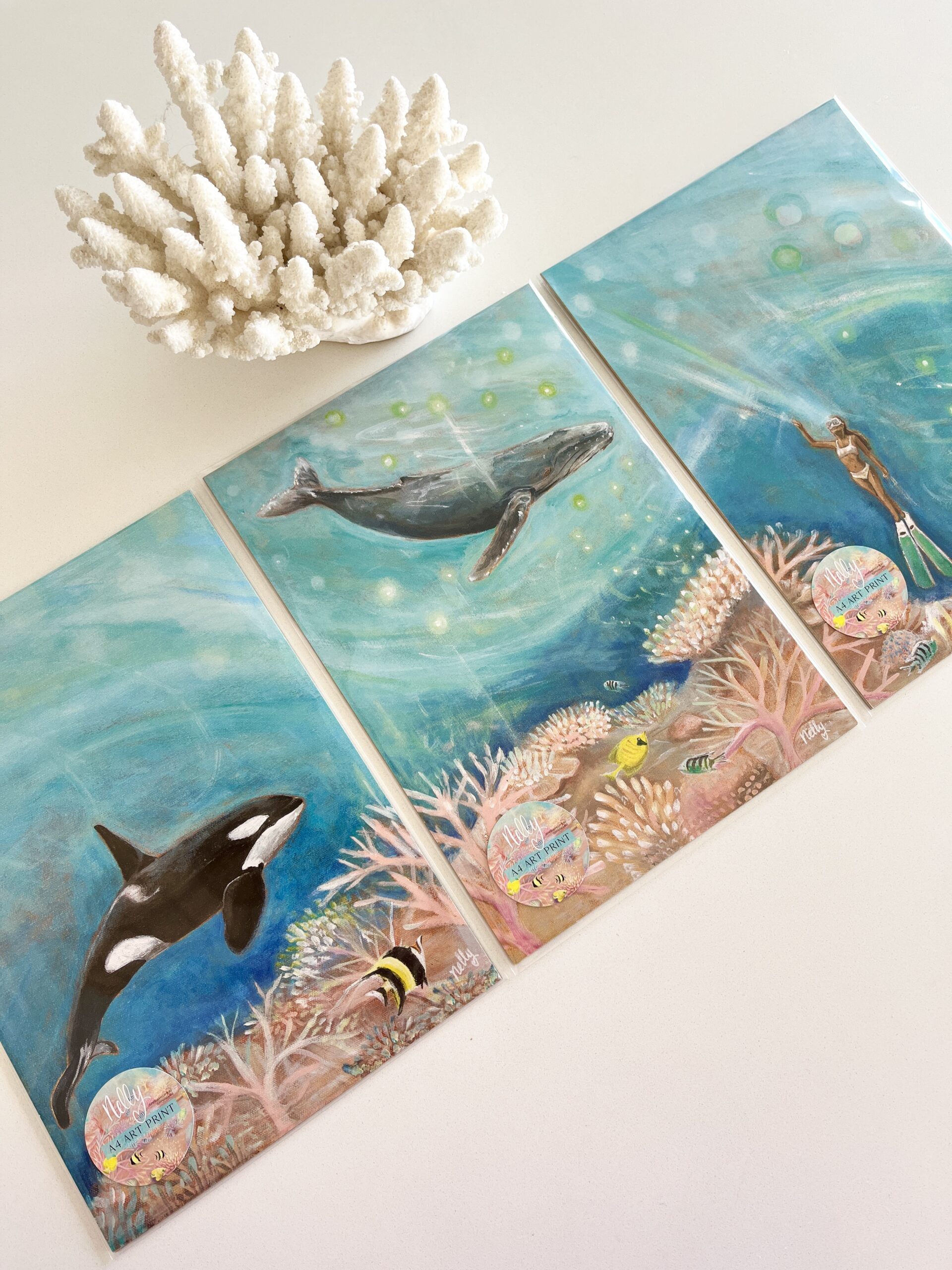 Sea of Three | Art Prints